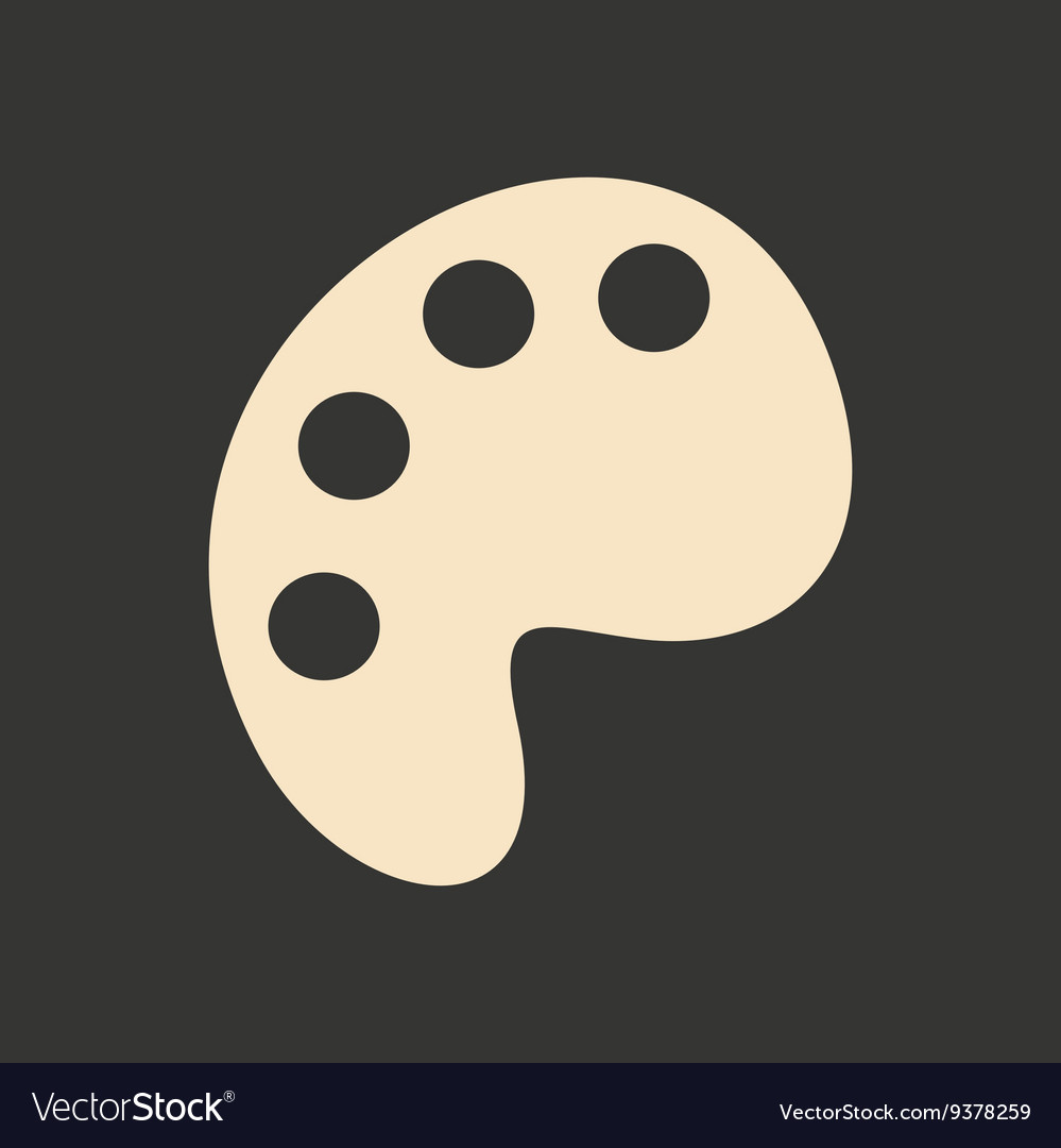 Flat with shadow icon and mobile application