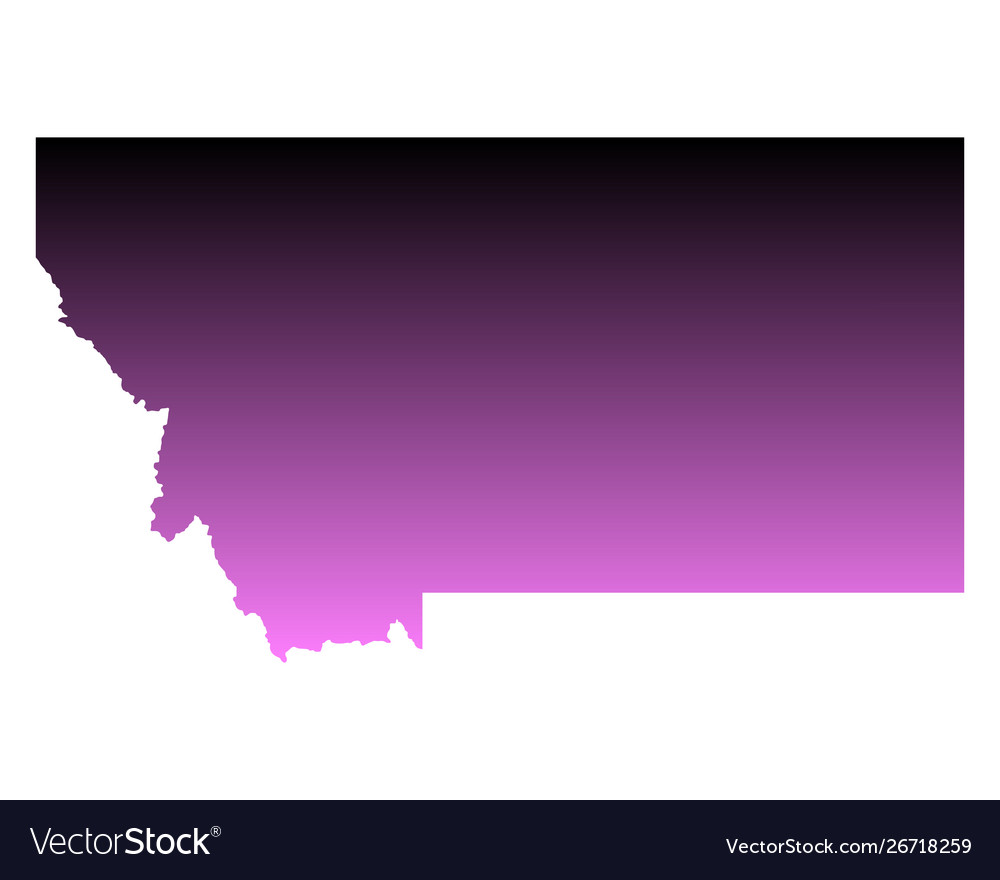 Map montana