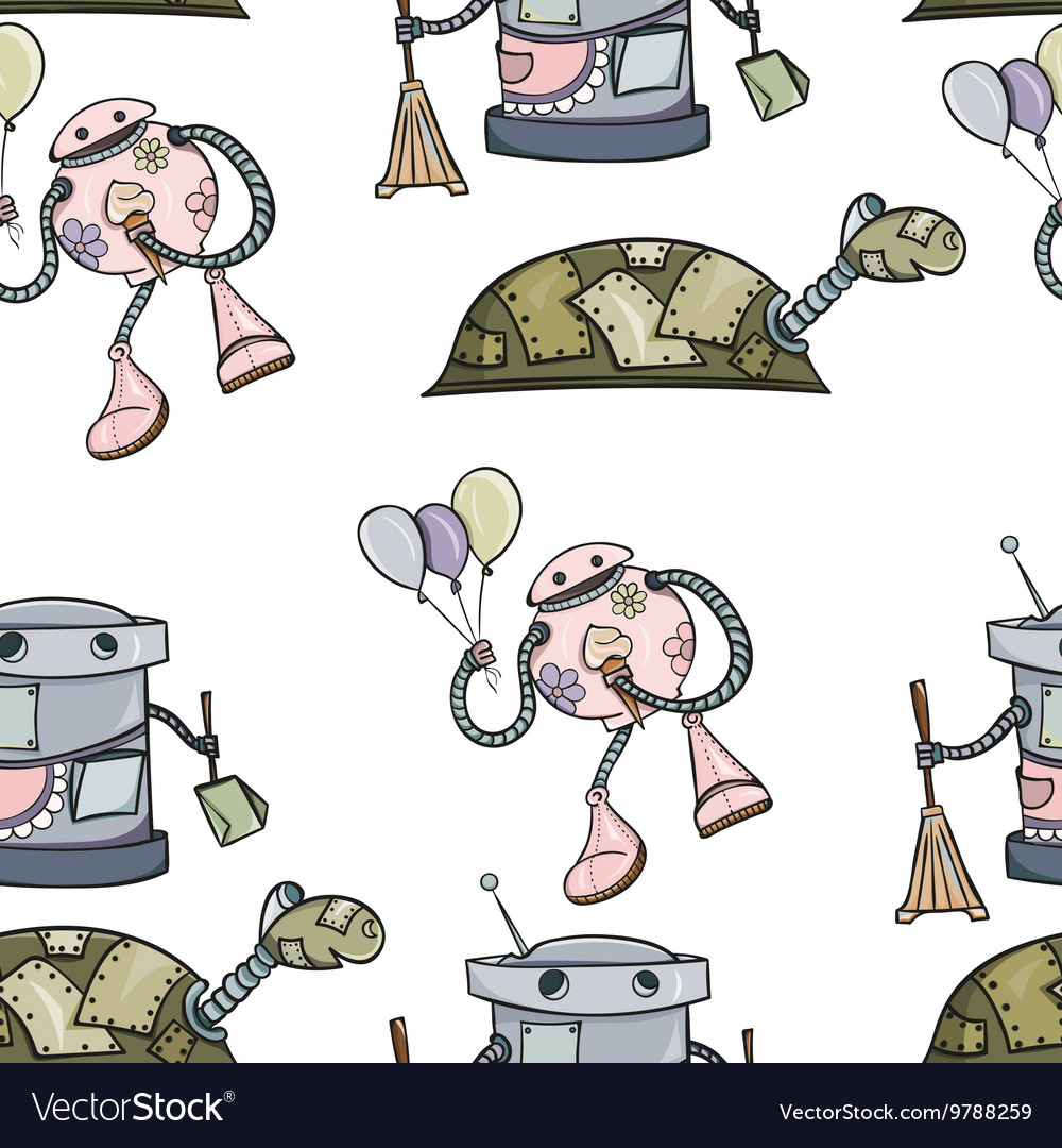 Seamless robot pattern