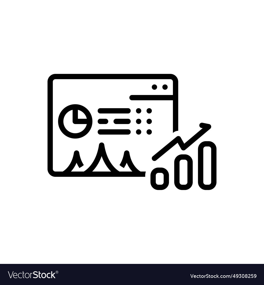 Statistics Royalty Free Vector Image - VectorStock