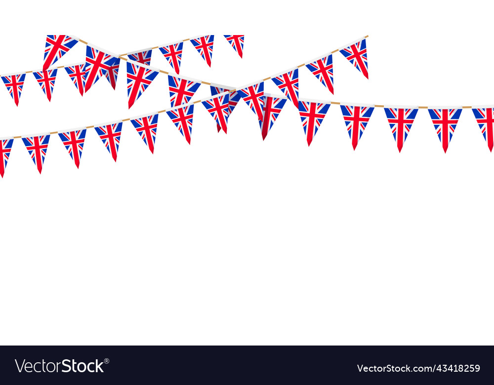 Union Jack Bunting Garland