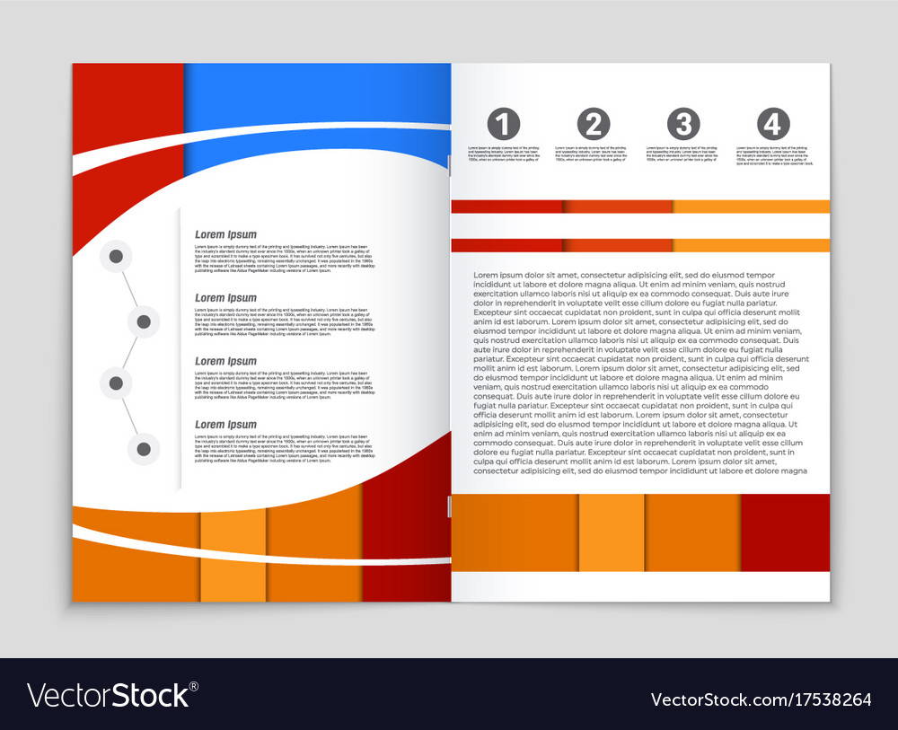 Abstract layout background set for art
