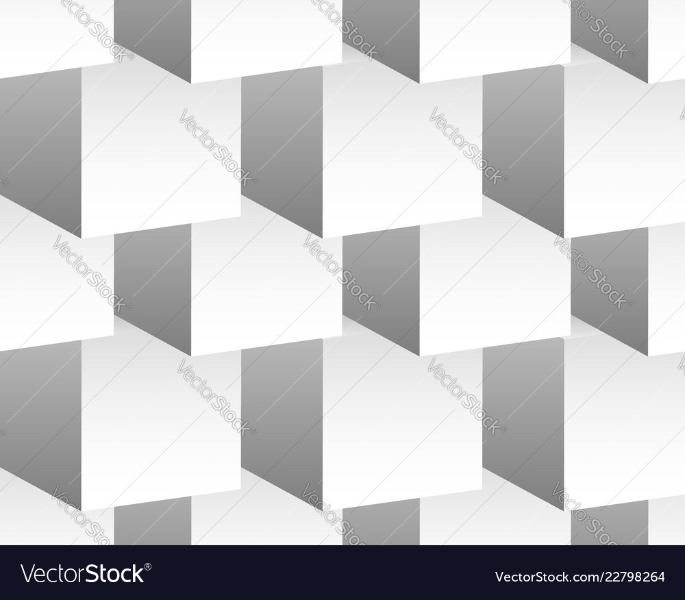 Cubical pattern repeatable background with 3d Vector Image Cubical pattern repeatable background with 3d