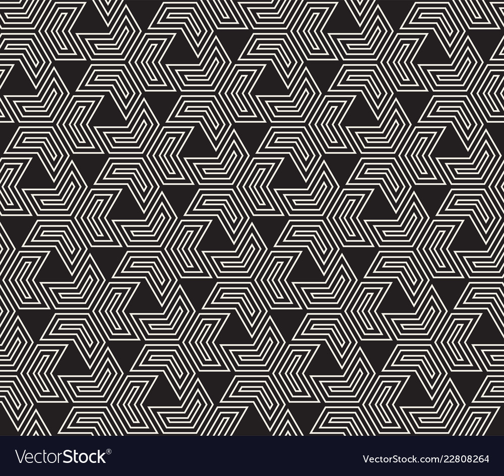Geometric Striped Pattern