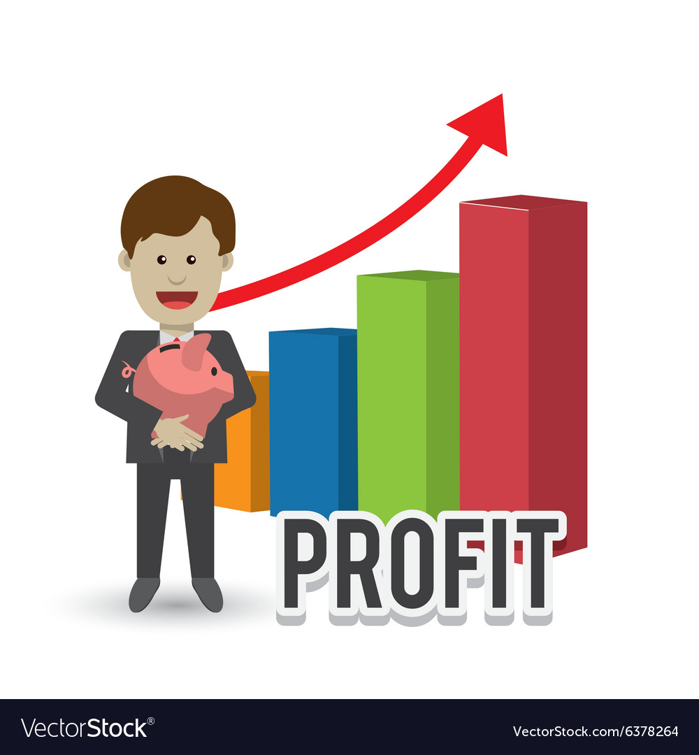 Profit icons design