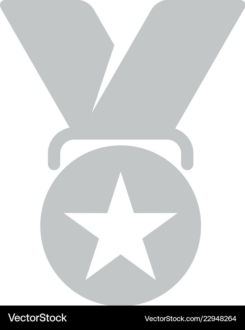 Trophy logo icon design Royalty Free Vector Image