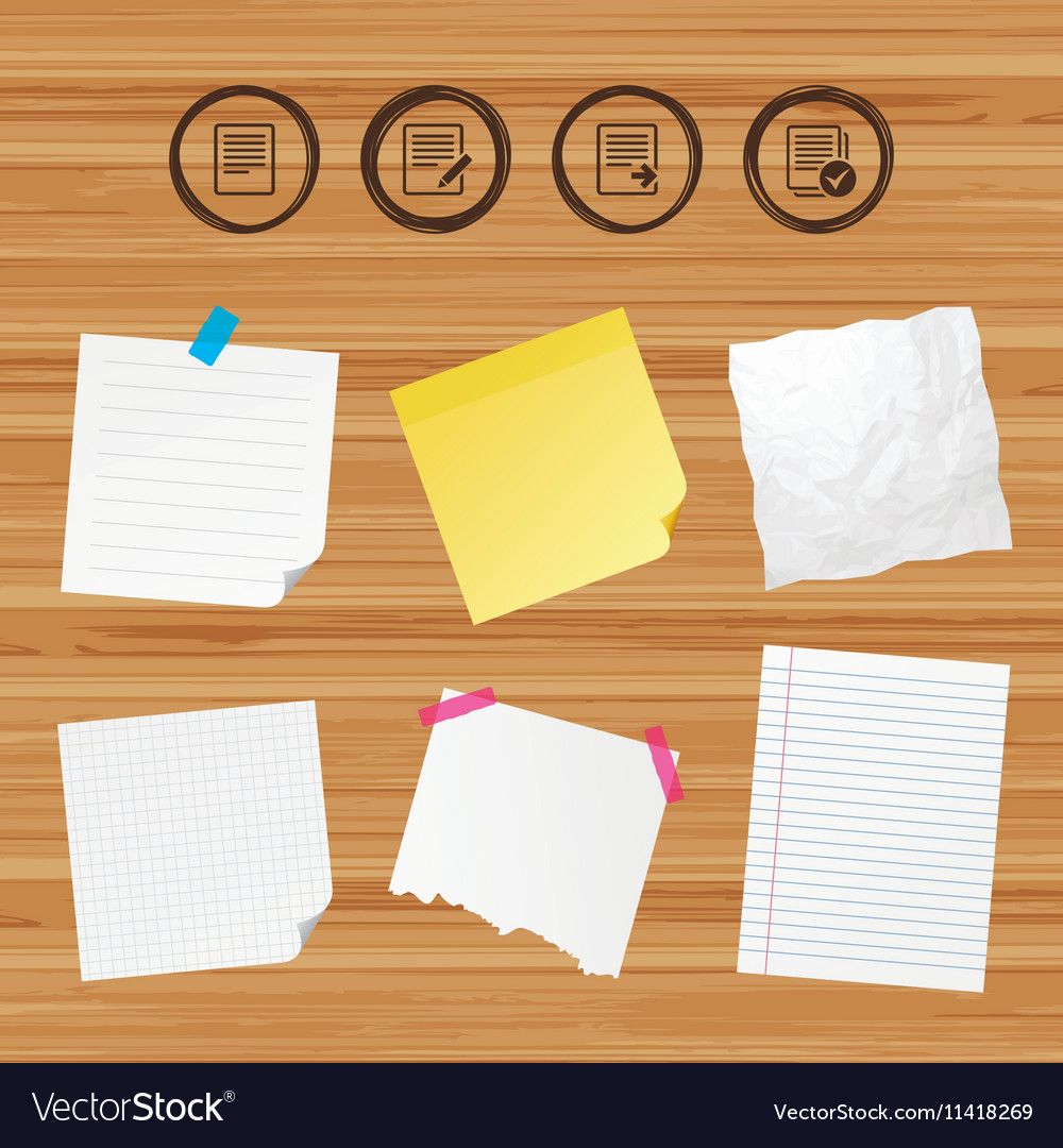 Document icons download file and checkbox