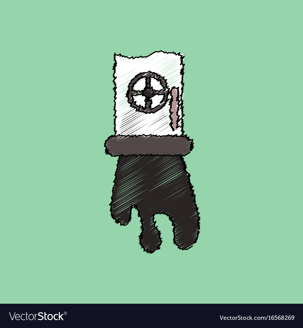 Flat shading style icon pipe and flow