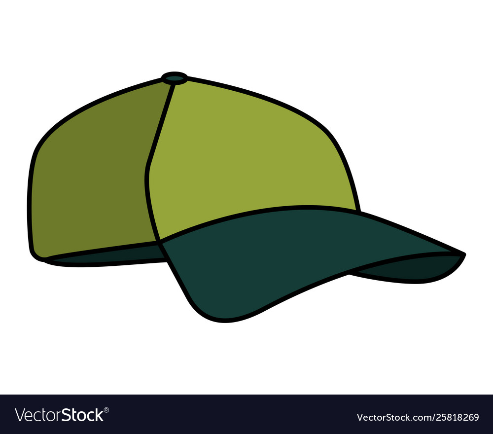 Sport cap equipment isolated icon