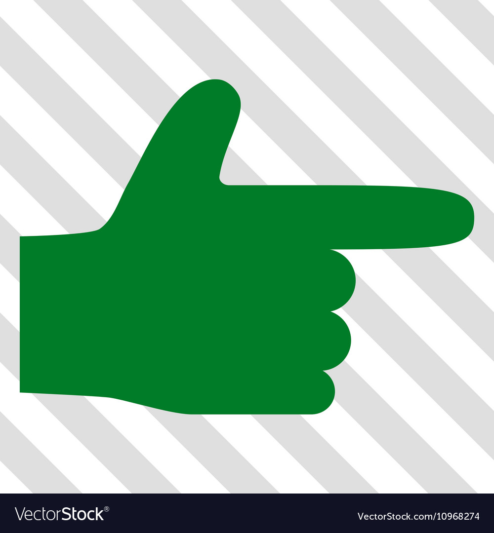 Hand pointer right icon