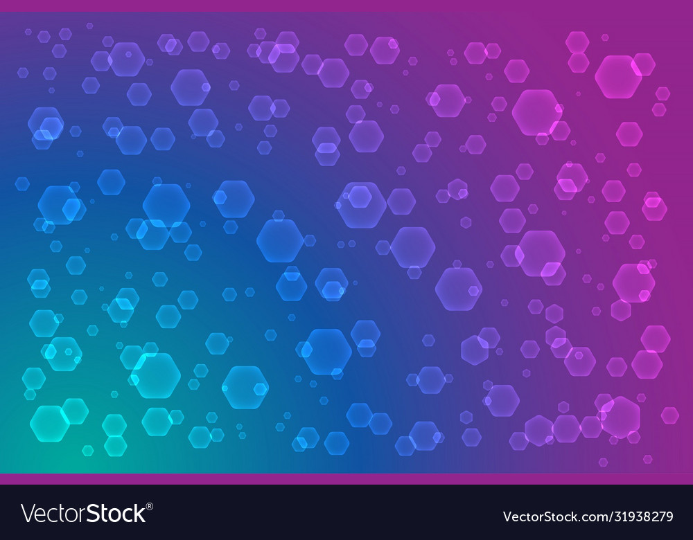 Abstract background with hexagonal shapes