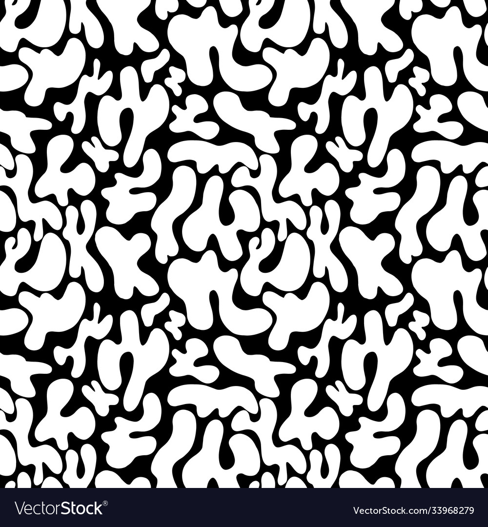 Abstract pattern spots ovals and circles vector image Abstract pattern spots ovals and circles