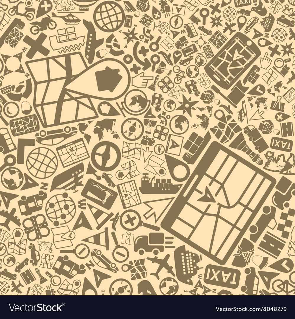 Background of the navigation icons