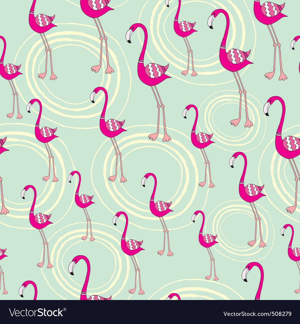 Flamingo pattern