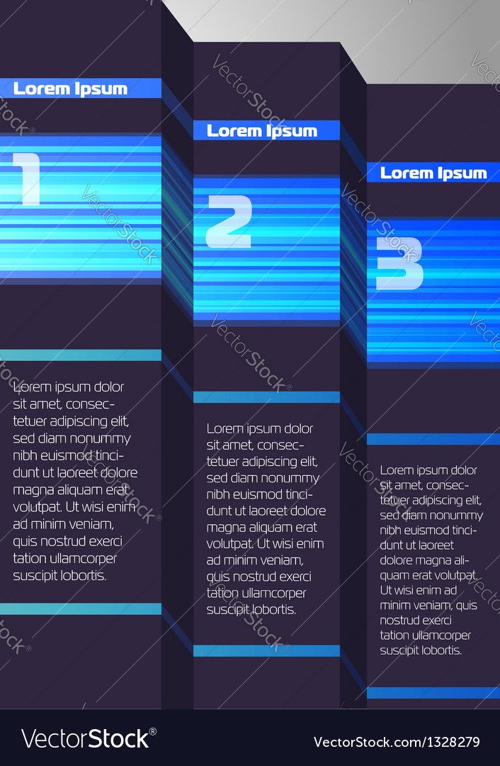 Progress outline with numbers