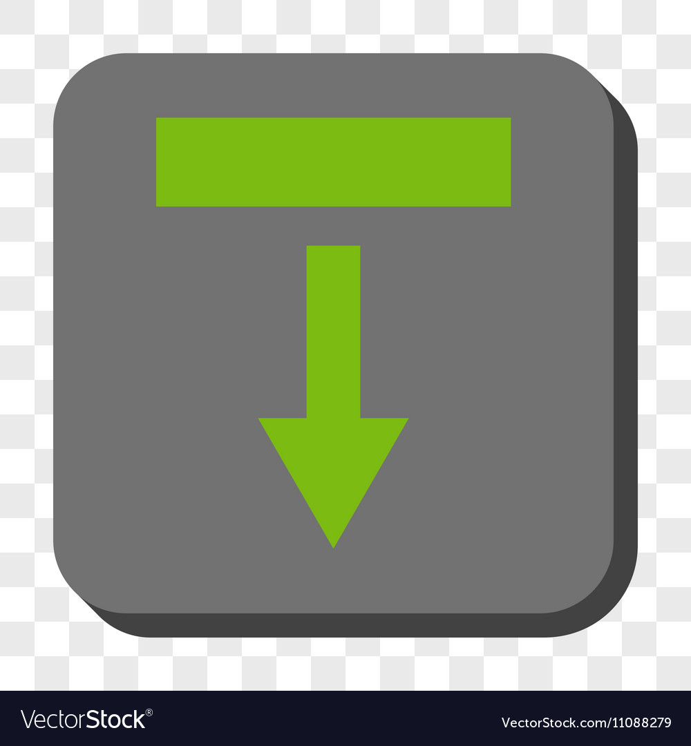 Pull down rounded square button