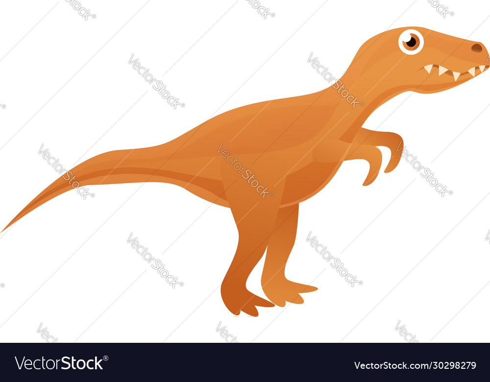 Tyrannosaurus icon cartoon style Royalty Free Vector Image