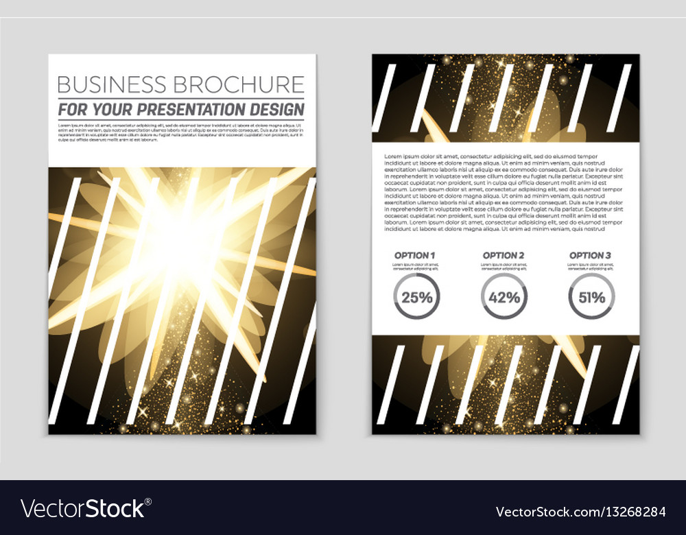 Abstract layout background set for art