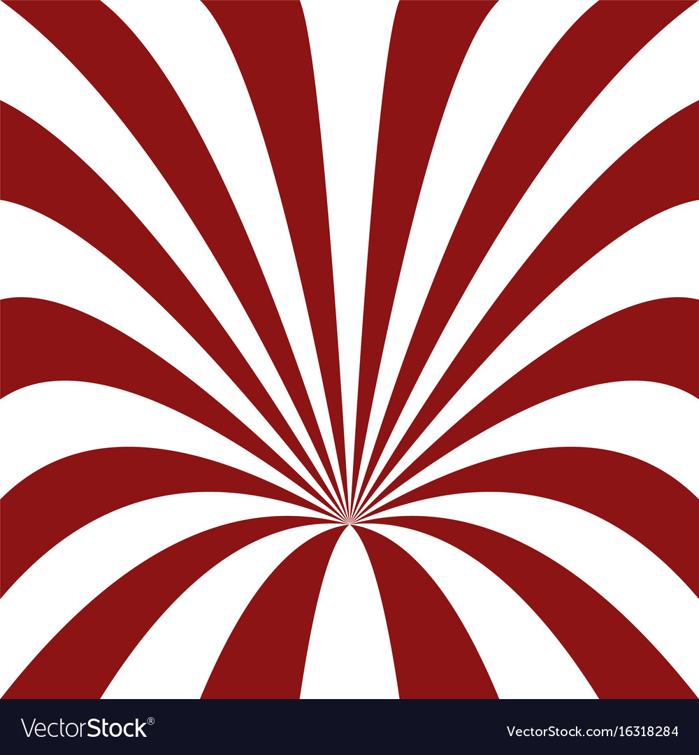 Curved stripe background - from rays