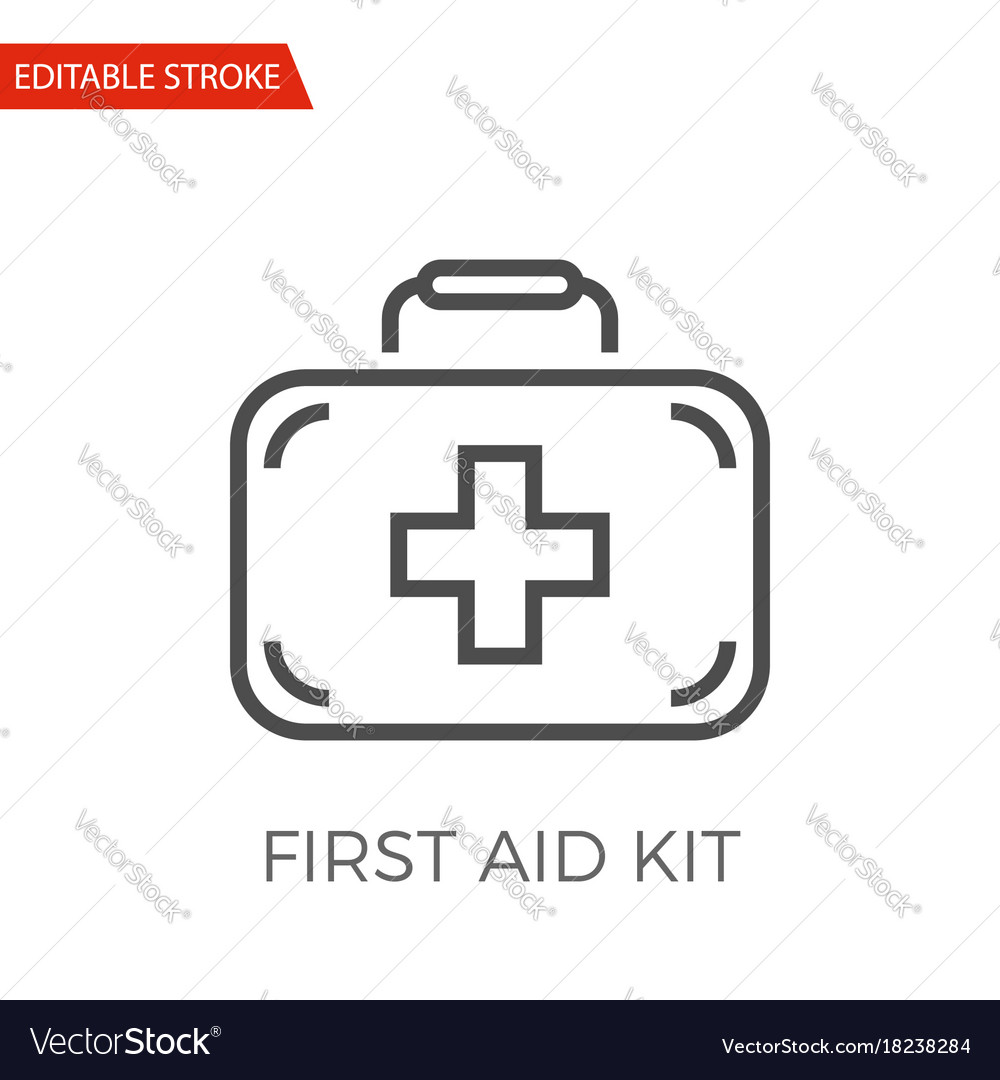 First aid kit icon Royalty Free Vector Image - VectorStock