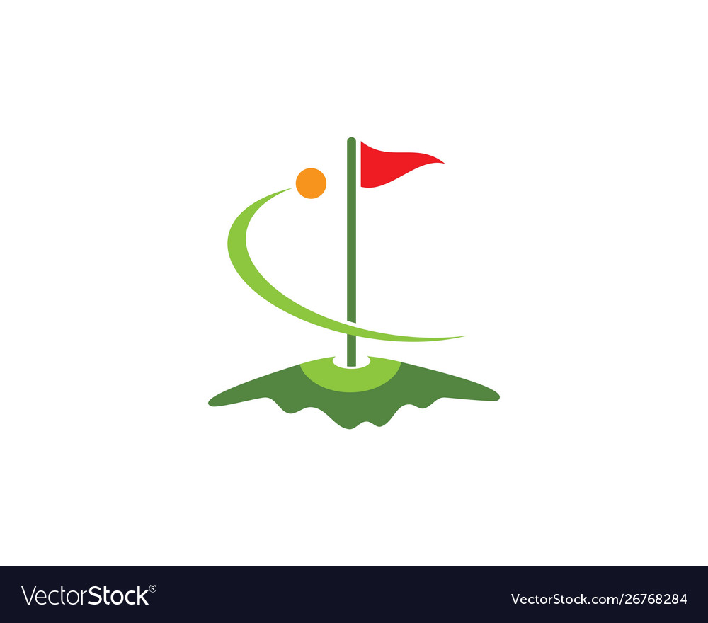 Golf logo template