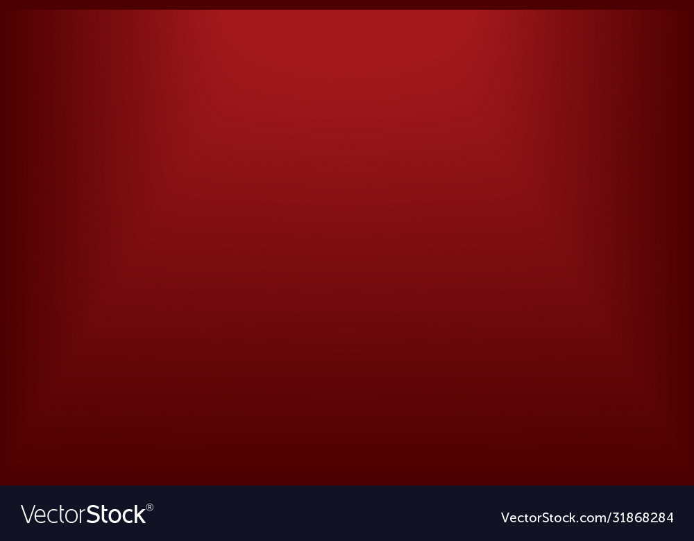 Gradient red design color abstract background vector image Gradient red design color abstract background