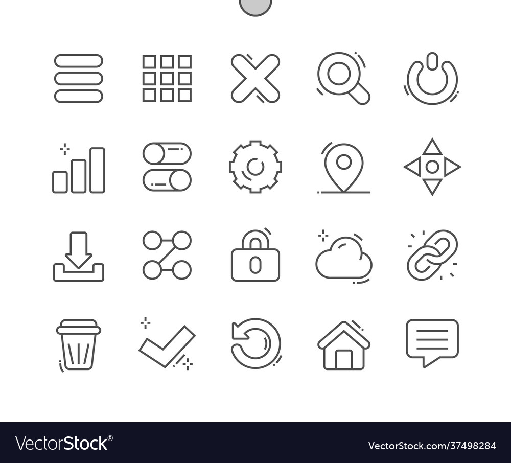 Mobile navigation communication interface Vector Image Mobile navigation communication interface