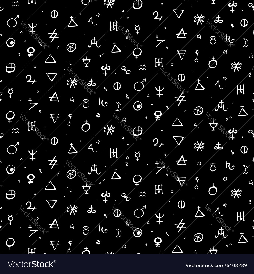 Alchemy & Celestial Pattern