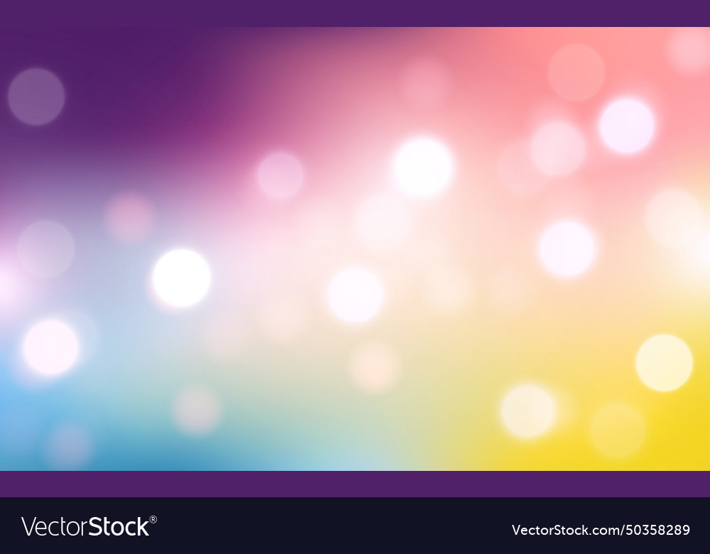 Elegant bokeh soft light abstract background eps vector image Elegant bokeh soft light abstract background eps