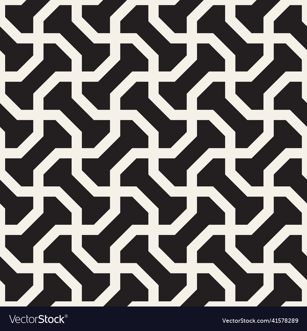 Seamless pattern repeating geometric elements vector image Seamless pattern repeating geometric elements