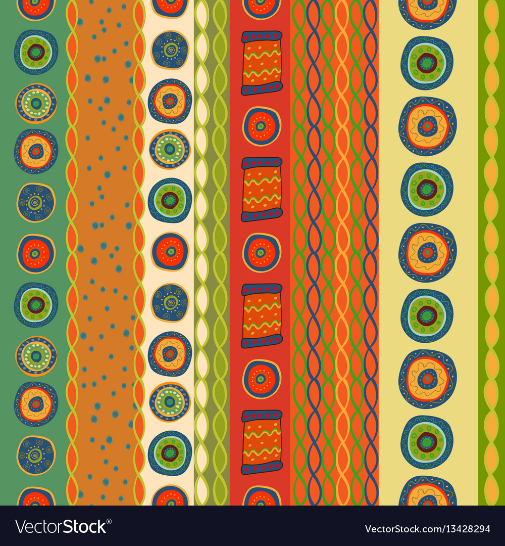 Bright colorful seamless stripes pattern