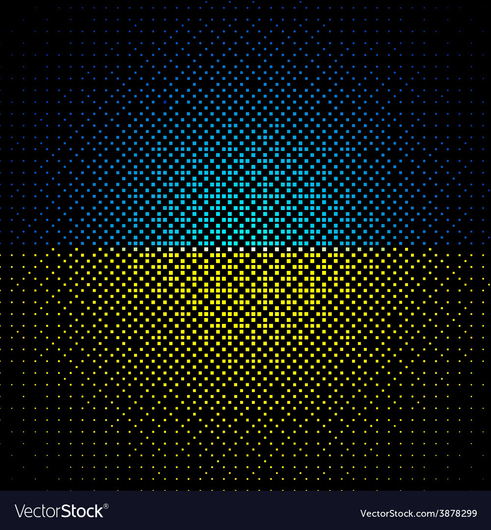 Abstract colored background on black Royalty Free Vector