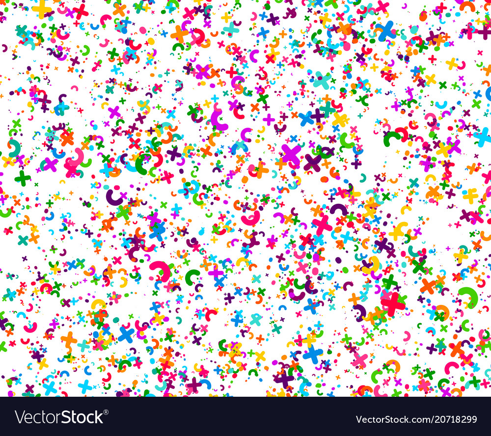 Abstract geometric pattern colored shapes vector image Abstract geometric pattern colored shapes
