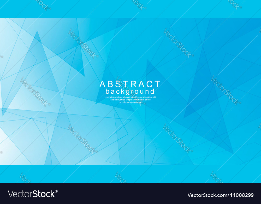 Abstract triangle design on gradient background