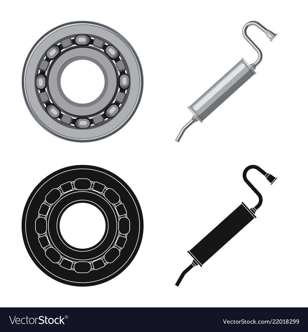 Auto and part logo set