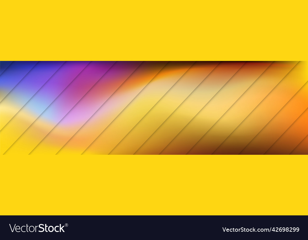 Panoramic abstract web background colorful