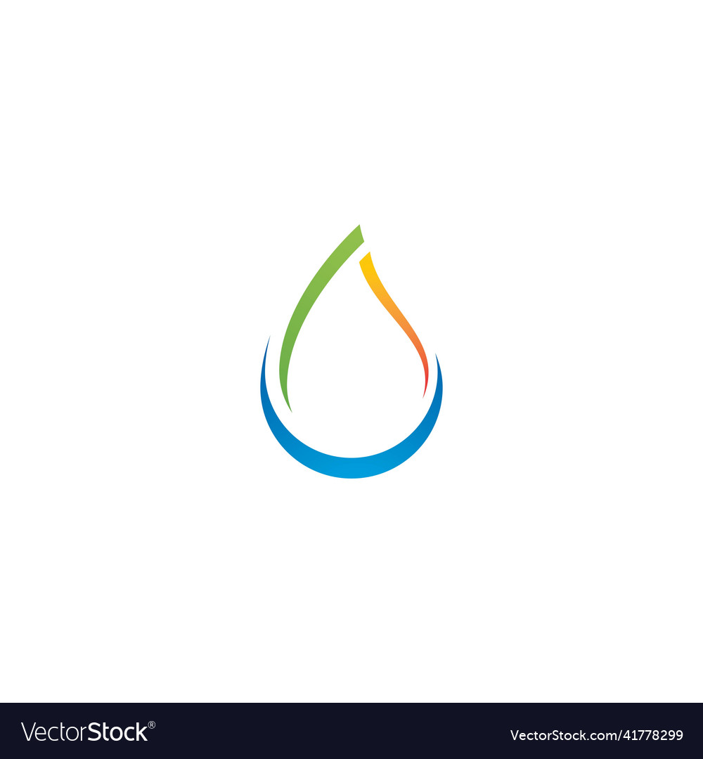 Water Drop Logo Royalty Free Vector Image - Vectorstock