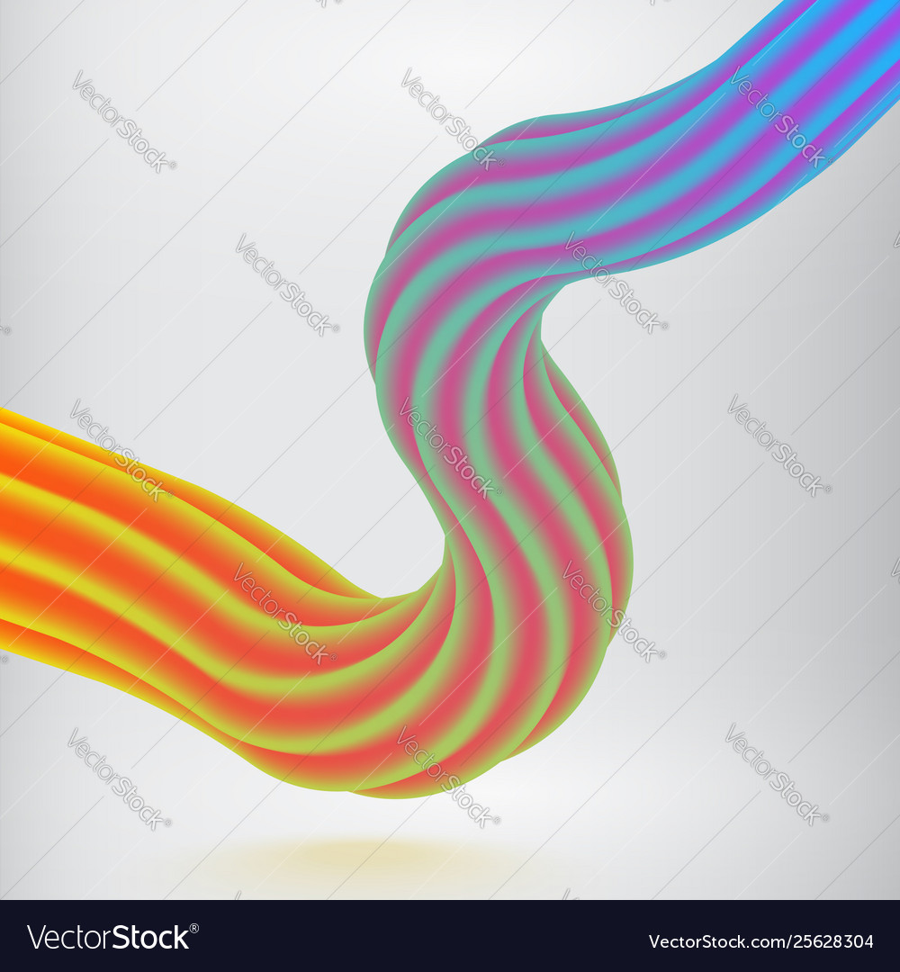 Abstract Colorful Swirl Background