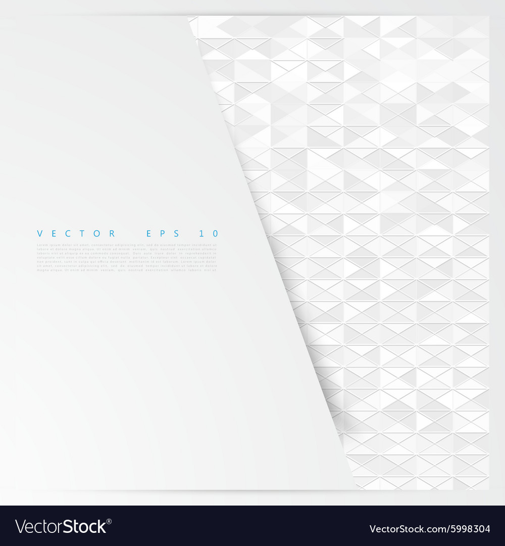 Abstract geometric shape from triangles