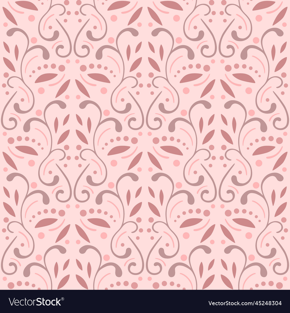 Abstract seamless pattern with openwork ornament vector image Abstract seamless pattern with openwork ornament