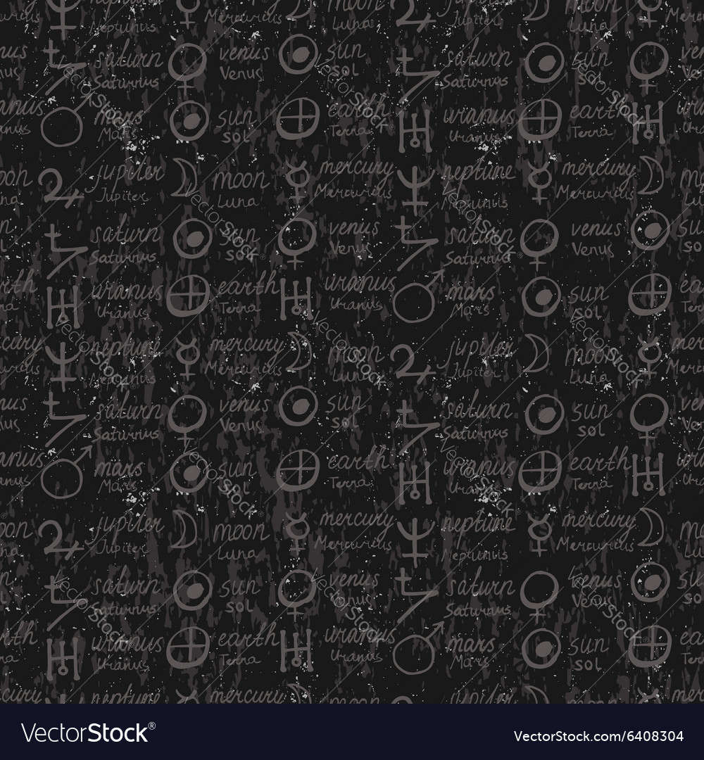 Alchemy & Celestial Pattern
