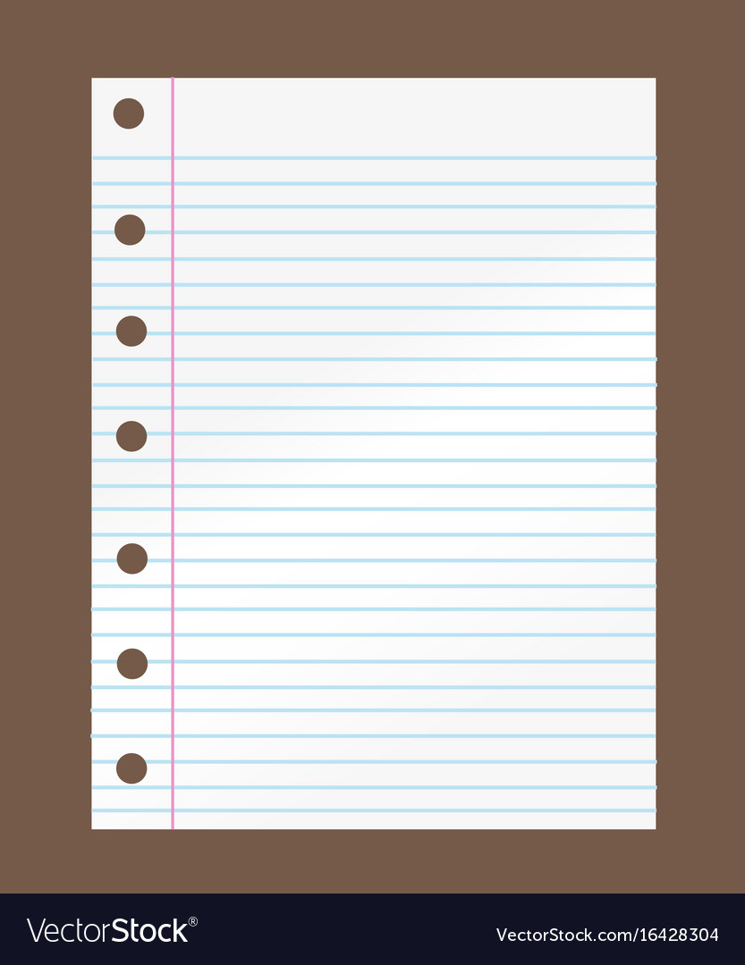 Notebook paper