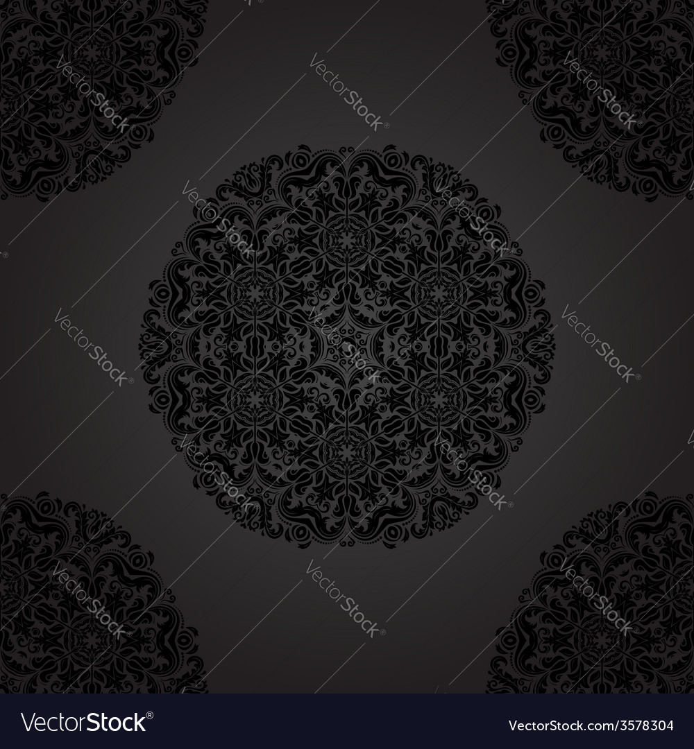 Orient seamless pattern abstract background