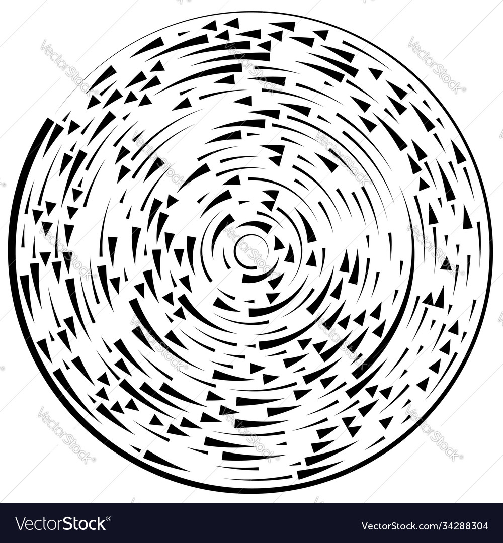Radial radiating lines abstract burst element vector image Radial radiating lines abstract burst element
