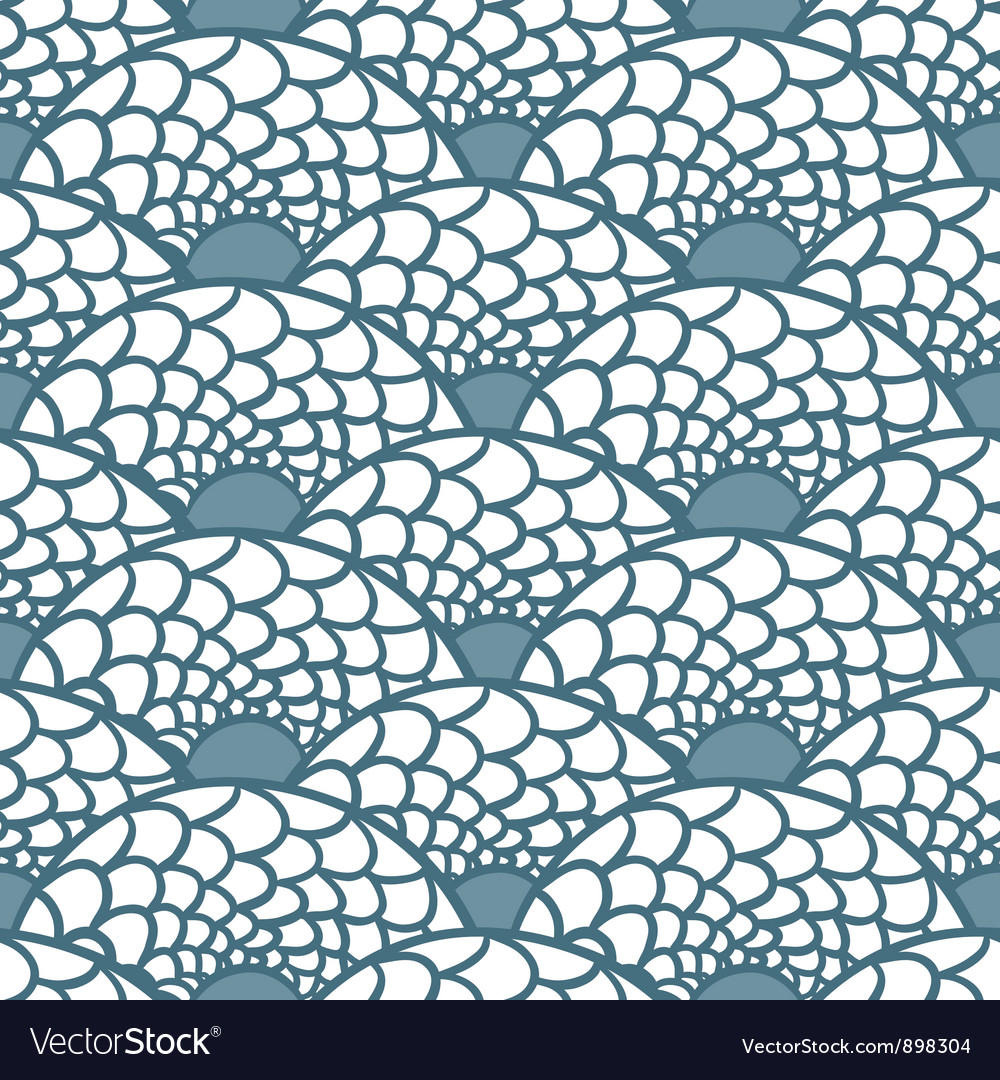 Seamless abstract hand drawn pattern background