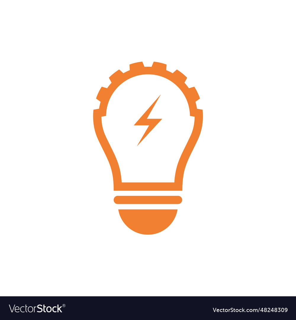 Bulb logo icon