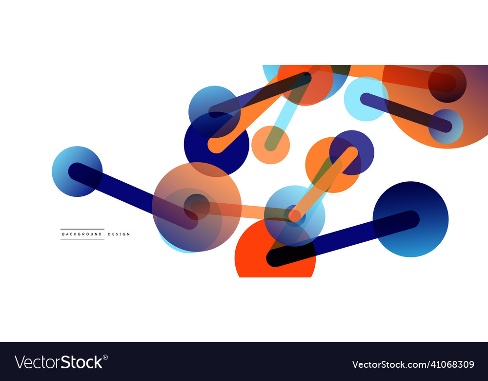 Network concept abstract background dots