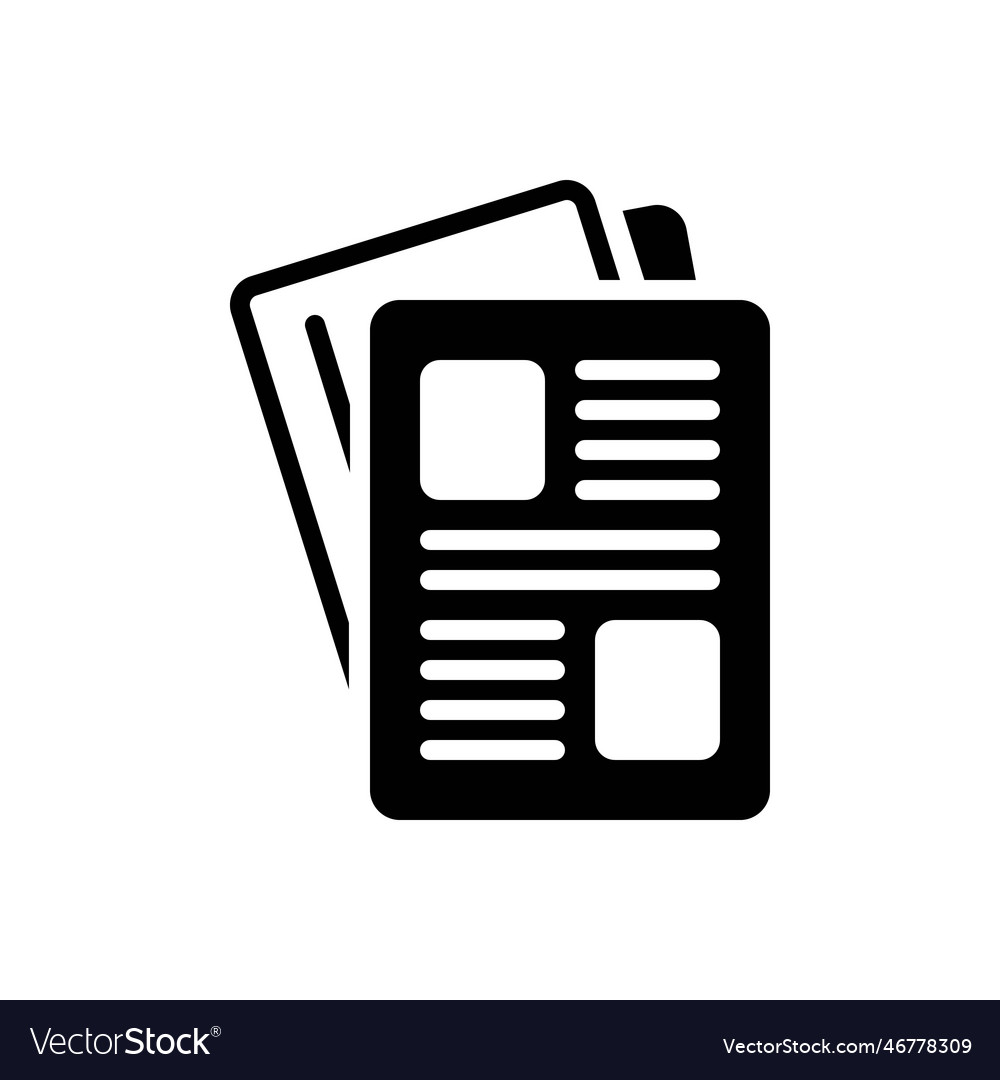 Publication Royalty Free Vector Image Vectorstock