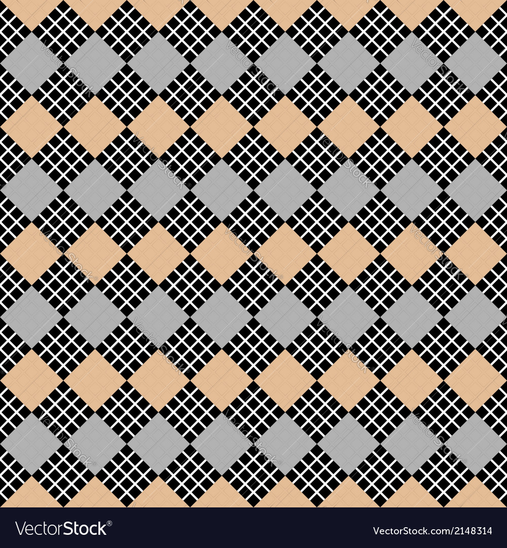 Design seamless diamond geometric pattern