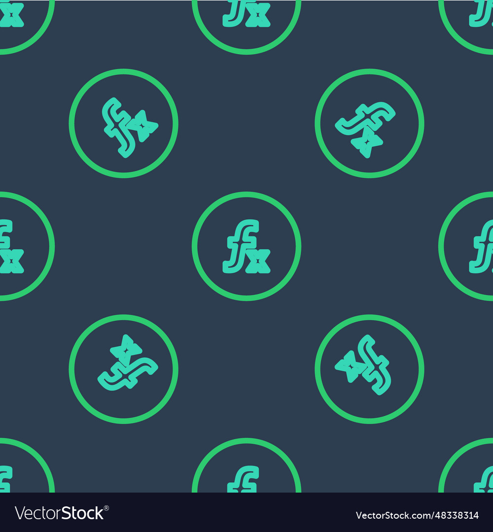 Line function mathematical symbol icon isolated vector image Line function mathematical symbol icon isolated